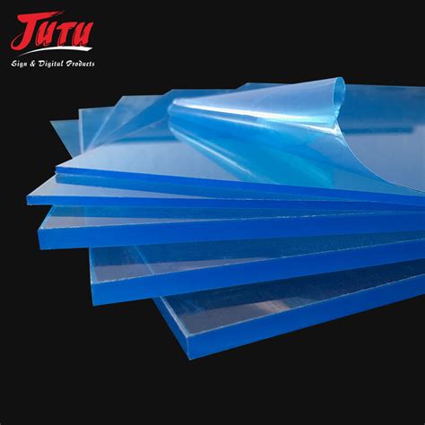 Jutu Extrude Pmma Board Surface Clear Crystal Cast Plexiglass Acrylic