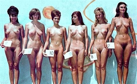 Vintage Nudist Women Group
