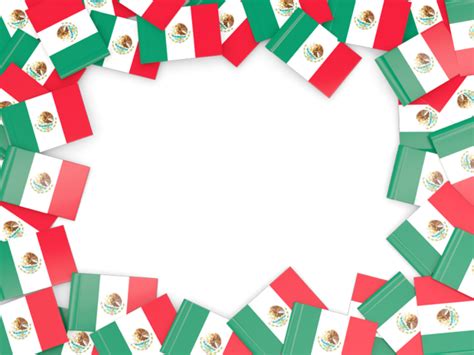 Flag Frame Illustration Of Flag Of Mexico