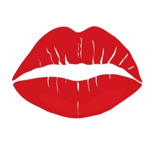 15 lip vector royalty free download black and white professional designs for business and education. Red Lips Clipart - ClipArt Best