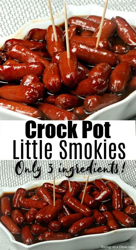 Bbq Little Smokies Crockpot Recipe Bryont Blog