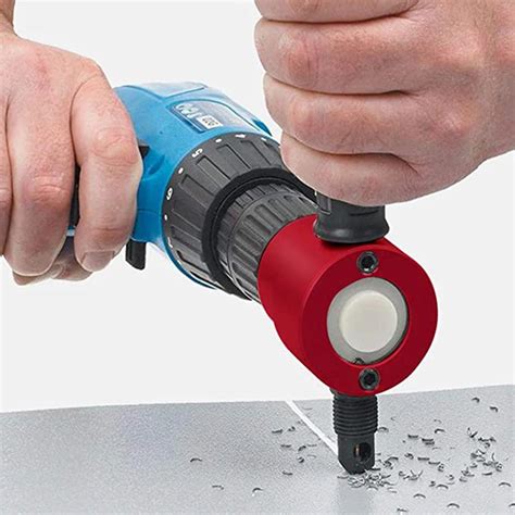 Weite Multi Function Double Head Diy Metal Sheet Nibbler Cutter Drill