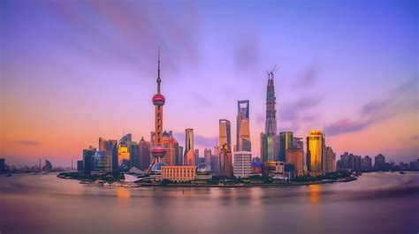 Hd Wallpaper Shanghai China Shanghai Bund Oriental Pearl Tower