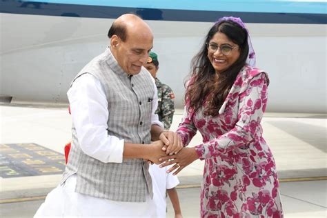 Ani On Twitter Defence Minister Rajnath Singh Arrives On An Official Visit To The Maldives