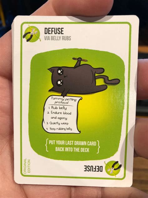 Players draw cards until someone draws an exploding kitten, at which point … seen 193 times. Board Game Review Exploding Kittens — Steemkr