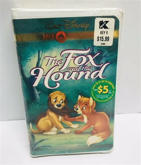 Walt Disney S Fox And The Hound Gold Collection Vhs Etsy Hot Sex Picture