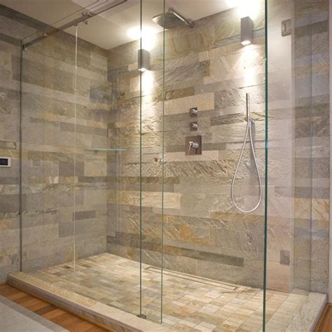 Stone Shower Natural Stone Tile Bathroom Stone Tile Bathroom