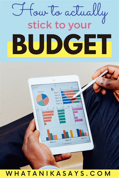 How To Actually Stick Tour Your Budgeting Finance Plan Once You Have