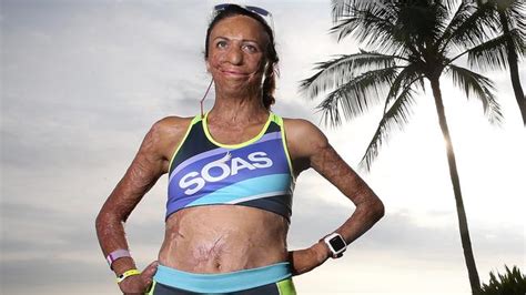 Ironman World Championship Marathon Burns Survivor Turia Pitt Takes On The World News Com Au