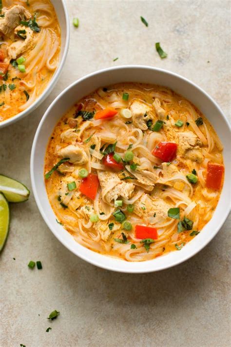 Dec 18, 2017 · thai chicken curry with coconut milk. Thai Turkey Soup • Salt & Lavender