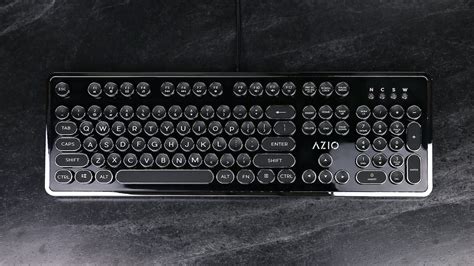 Azio Mk Retro Typewriter Style Mechanical Keyboard Price And Reviews