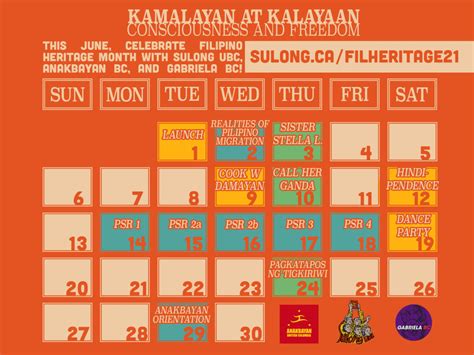 Filipino Heritage Month Sulong Ubc
