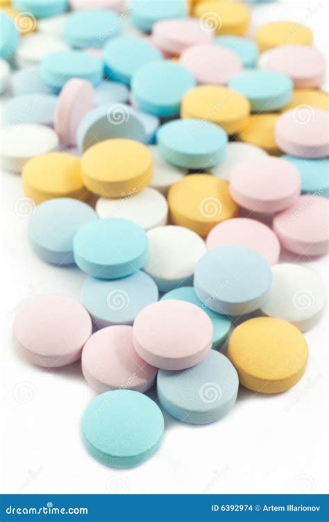 Colourful Pills And Drugs Stock Photo Image Of Pharmacy 6392974