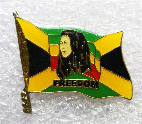 Bob Marley Relaterat Freedom Pins K P P Tradera