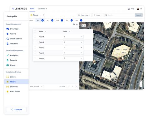 Multi Floor Mapping Leverege Iot Application Feature