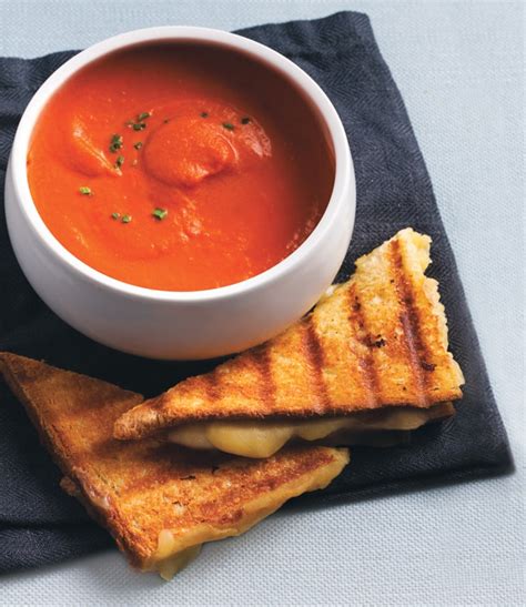 Picture Of Grilled Cheese Sandwich And Campbells Tomato Soup