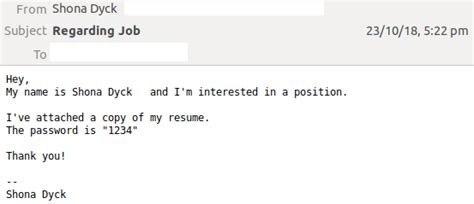 A cover letter email is shorter than a standard letter and is sent in the form of an email itself, not as an attachment. "Be extra vigilant": Opportunistic cybercriminals ...