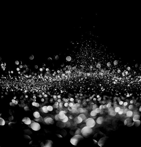 Glitter Lights Grunge Black And White Background For Graphic Design