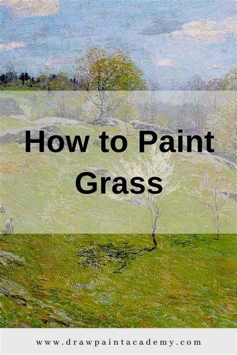 How To Paint Grass A Step By Step Guide For Stunning Results Ihsanpedia
