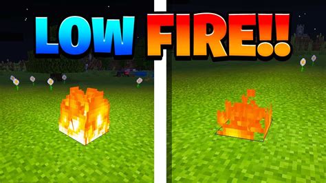 How To Get Low Fire In Mcpe Minecraft Pe Win10xboxps4switch