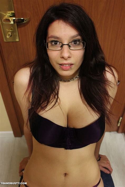 Hot Girl In Glasses Shows Off Sexy Figure A Xxx Dessert Picture 2