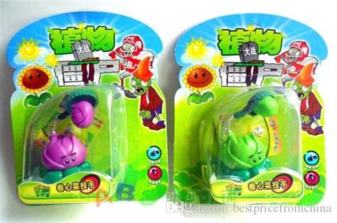 Plants Vs Zombies Cabbage Pult Vinyl Doll Shooting Doll From