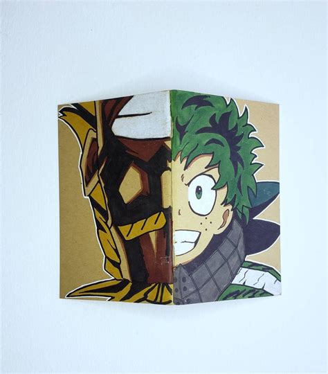 My Hero Academia Mha Deku All Might Journals Journal Etsy