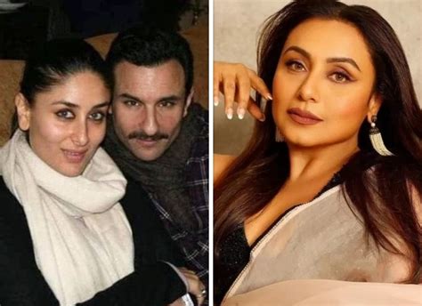 Saif Ali Khan Recalls Rani Mukerjis “two Heroes” Tip When He Was Dating Kareena Kapoor Says
