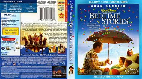 Bedtime Stories Movie Blu Ray Scanned Covers Bedtime Stories Blu