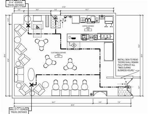 Coffee Shop Floor Plan Design Floorplansclick