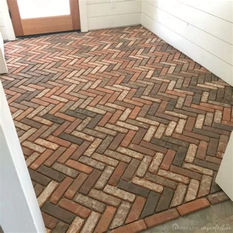 A Review Of Our Brick Flooring One Year Later Wildfire Interiors