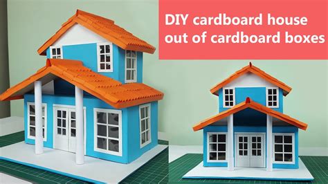 Diy Cardboard House Out Of Cardboard Boxes Step By Step Instructions