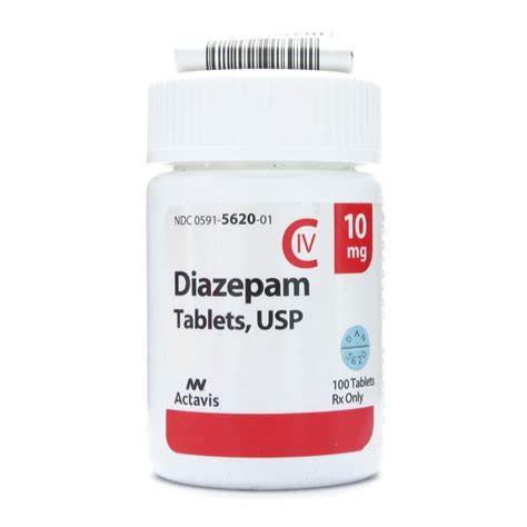 diazepam  iv mg  tabletsbottle mcguff medical products
