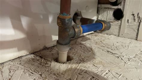 What To Use To Fill Gaps Around Pipes Underneath Sink Youtube