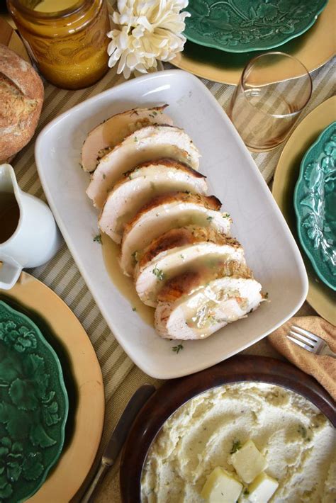 Easy Turkey Roulade With Sage Stuffing Sauced Up Foods Recipe