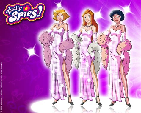 Totally Spies Totally Spies Wallpapers Spy Cartoon Vintage