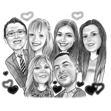 Beautiful Hand Drawn Caricatures To Order Simply Go To