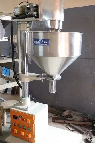 10 Steel Semi Automatic Auger Filling Machine Single At Rs 120000 In