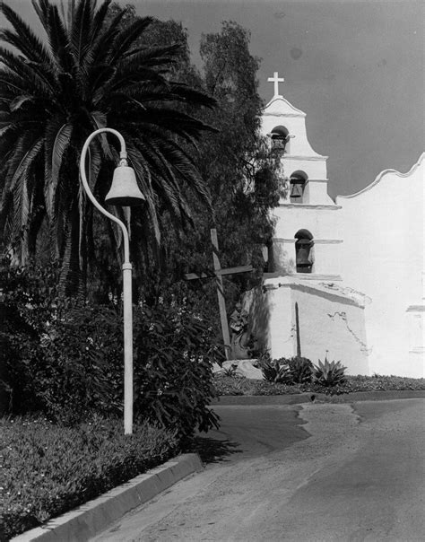 Mission Bell Tower And El Camino Real Bell At Mission San Diego De