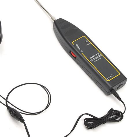 Electronic Stethoscope Earphone Leak Detector Water Pipe Detection