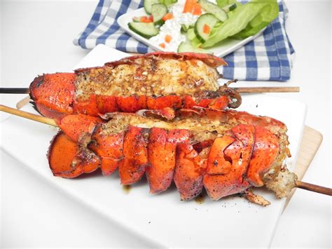 grilled lobster tails with garlic butter allrecipes