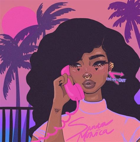 Pin By Shonny On Pink Art Black Girl Art Drawings Of Black Girls