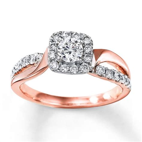 70 Unique Kay Jewelers Engagement Rings Rose Gold Xe37309 Rose Gold