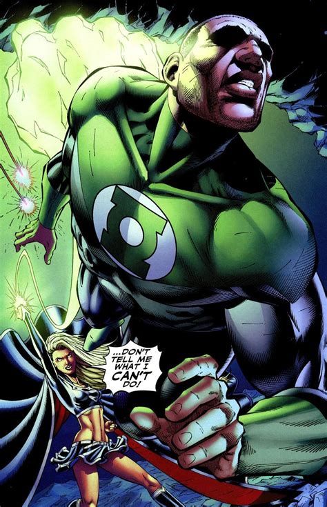 Green Lantern John Stewart Black Green Lantern Green Lantern Corps