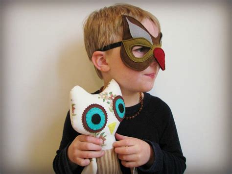 Felt Owl Mask Felt