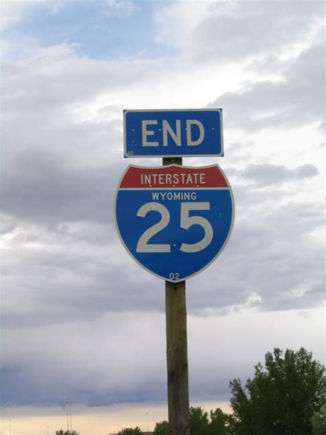 Wyoming Interstate 25 Aaroads Shield Gallery