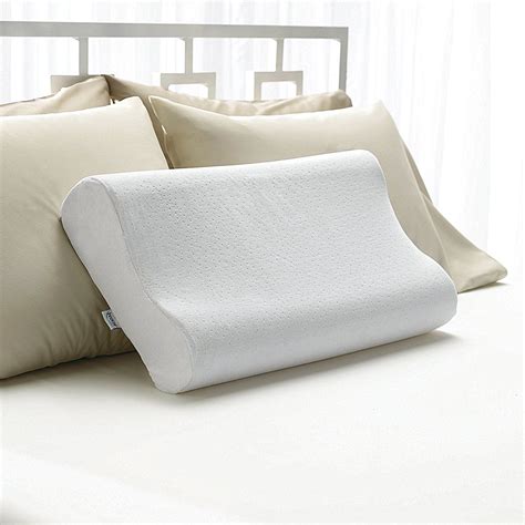 The biopedic extreme luxury contour memorythe biopedic extreme luxury contour memory foam bed pillow provides the ultimate sleep experience for. Memory Foam Contour Pillow - Gentle Ergonomic Support