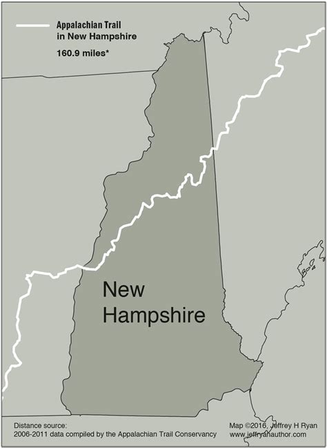 Appalachian Trail New Hampshire Map Living Room Design 2020