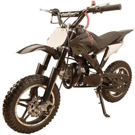 49cc 50cc High Performance Black 2 Stroke Gas Motorized Mini Dirt Pit