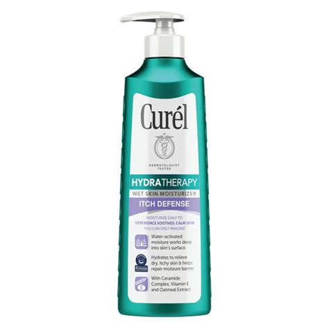 Curél Hydra Therapy Itch Defense In Shower Wet Skin Lotion Advanced Ceramide Complex